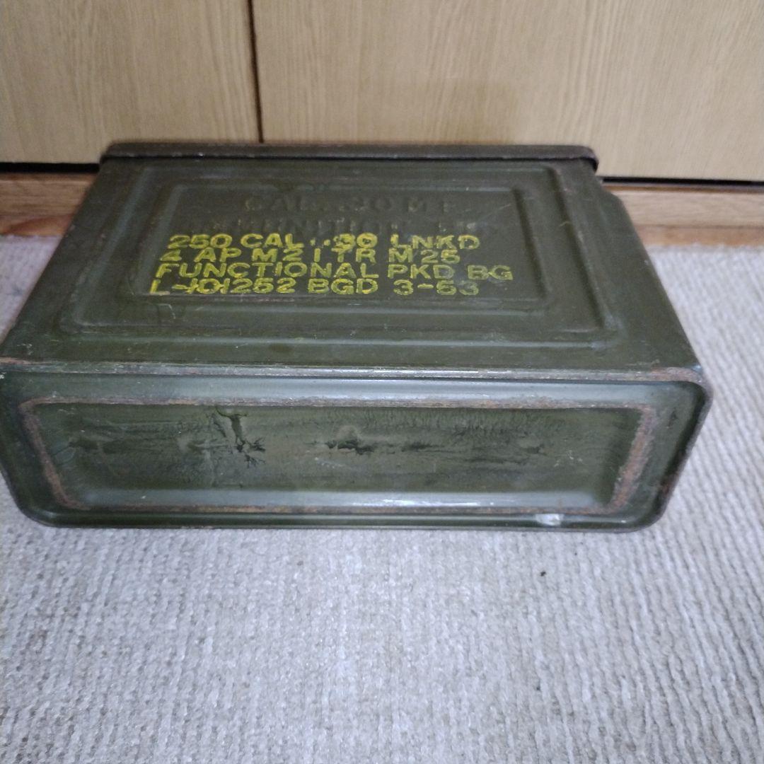 送料無料　AMM BOX CAL 50 M2 アンモ缶　ヴィンテージ　サバゲー