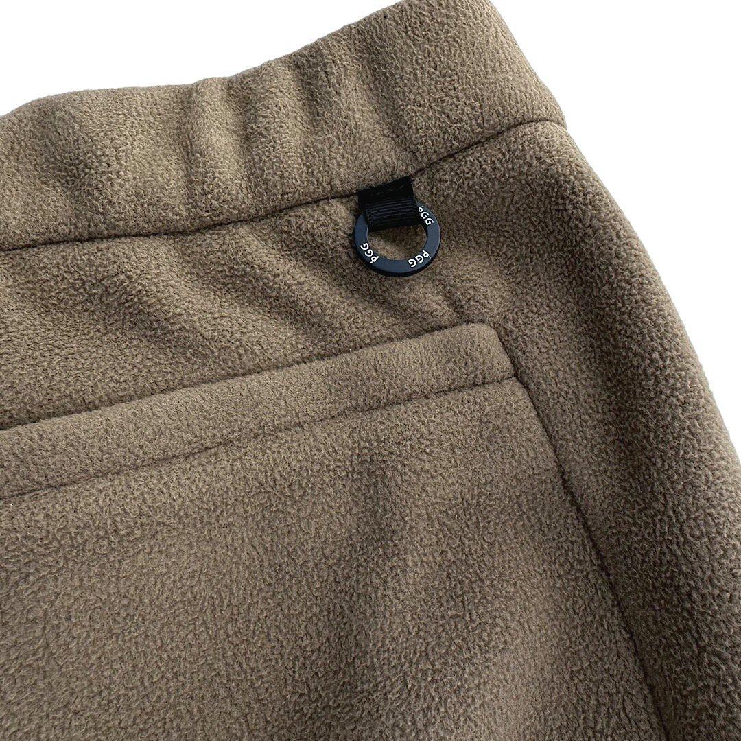 177 新品タグ付き PGG 定価35,200円 フリースロングパンツ 5 L