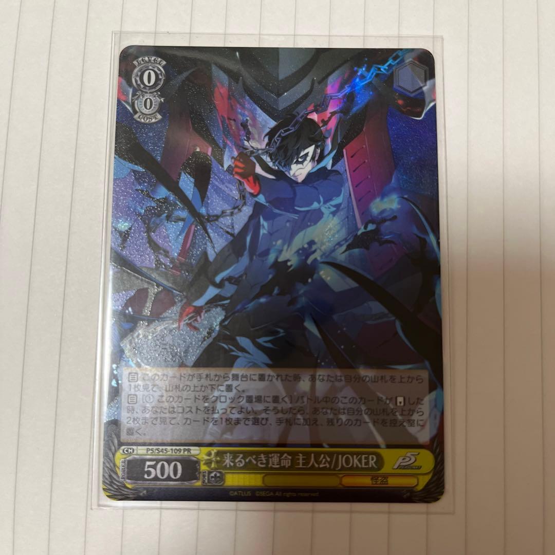 【匿名配送】ヴァイス 来るべき運命 主人公/JOKER PR