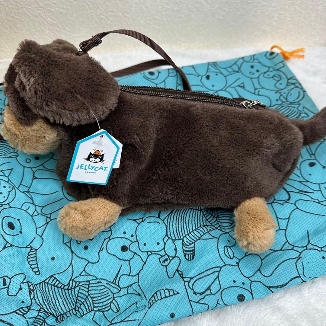 ジェリーキャット　犬　ダックスフンド　ポシェット　カバン　バッグ