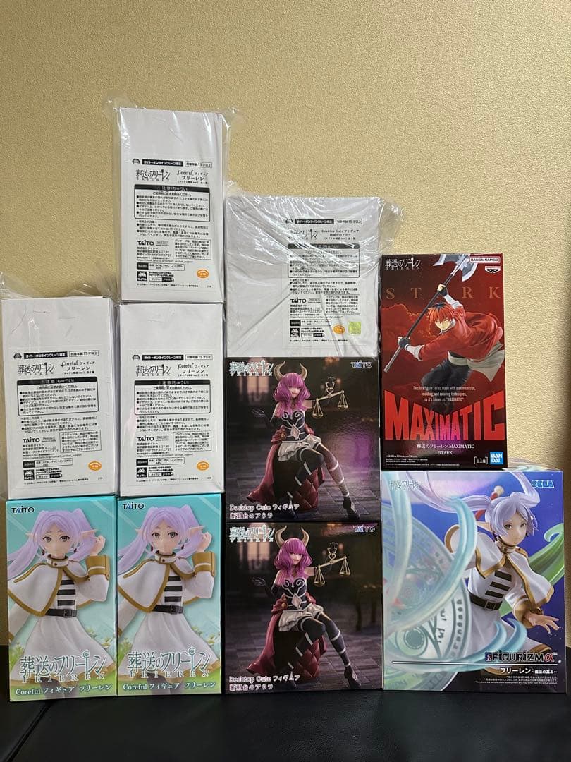 葬送のフリーレン　フィギュア 10体【タイクレ限定版有り】　まとめ売り