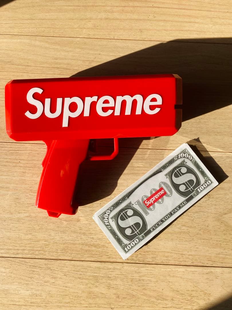 【美品】Supreme Money Gun シュプリーム　マネーガン