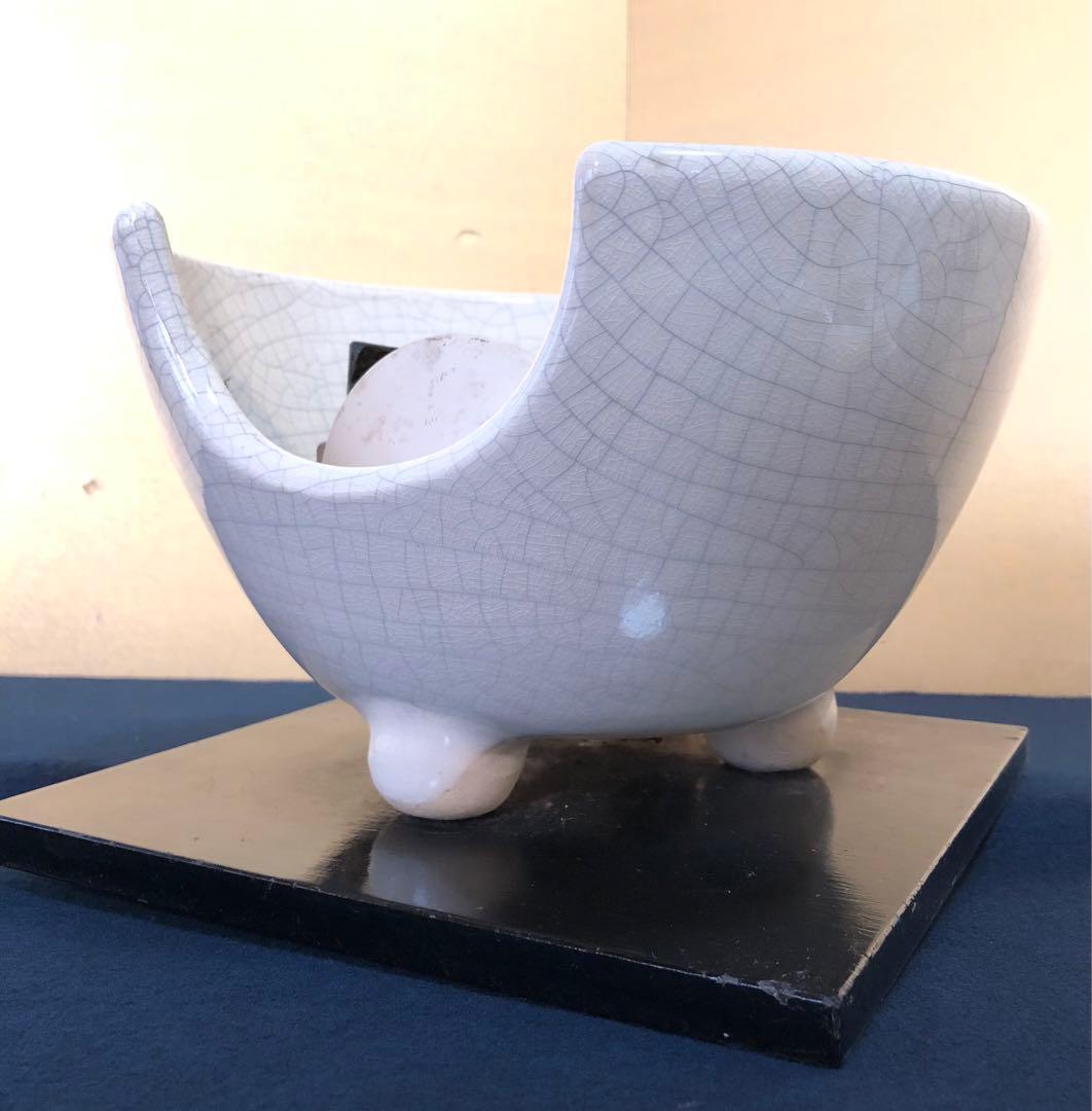 《R》茶道具 野々田式 風炉型電熱器 さつま 敷板一体型 元箱 ① 1f