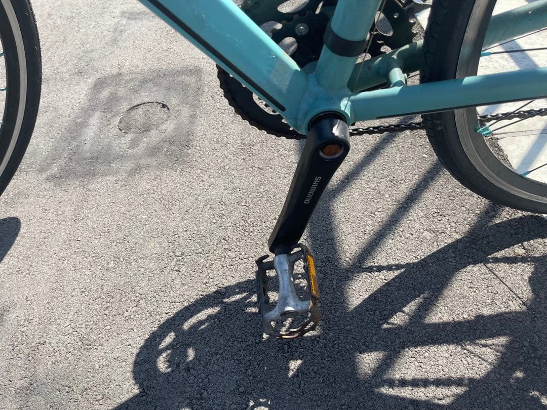 Bianchi クロスバイク ローマ3 チェレステ