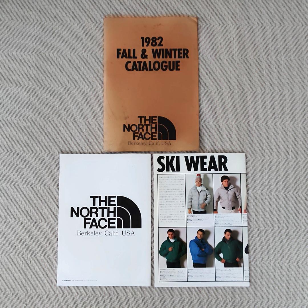 ノースフェイス 1982 秋/冬 カタログ 2枚組 THE NORTH FACE