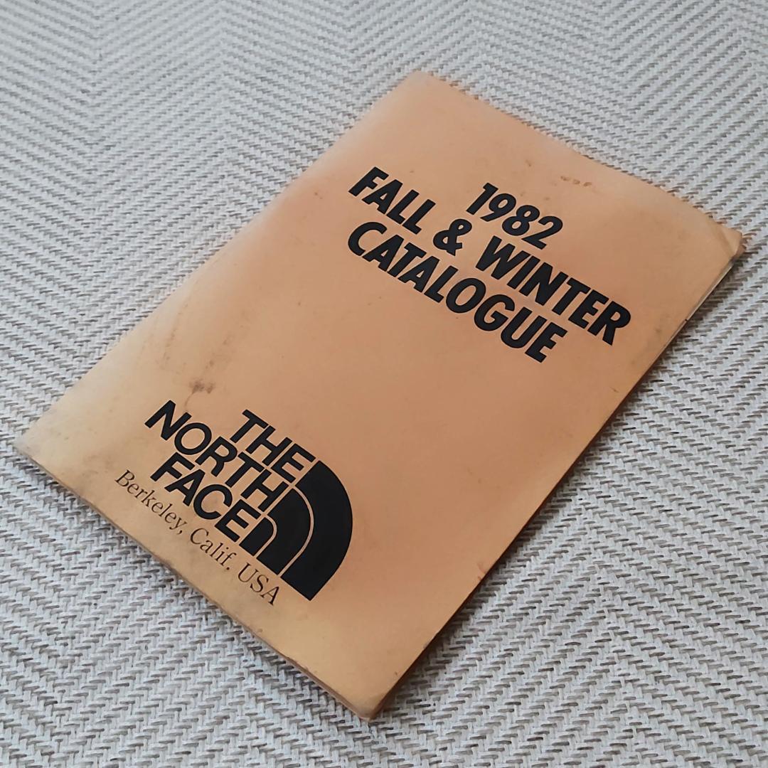 ノースフェイス 1982 秋/冬 カタログ 2枚組 THE NORTH FACE
