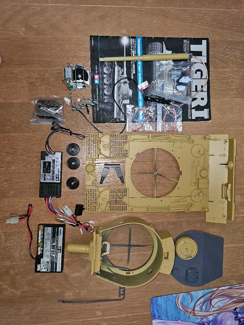 ジャンク　タミヤTiger I フルオペ 1/16