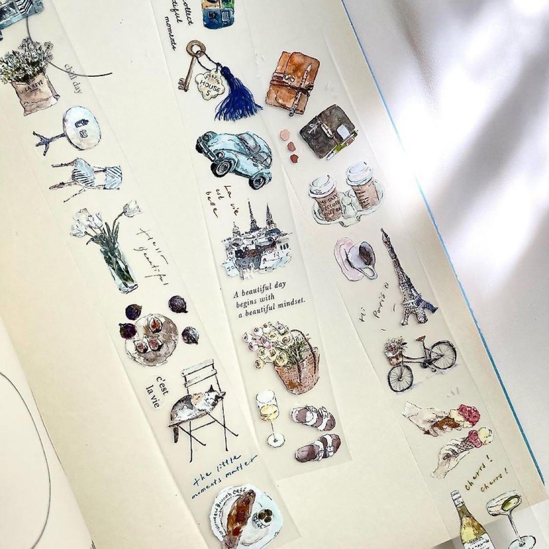 pion《Chill_Vol.2》海外マスキングテープ　マステ 【1501】