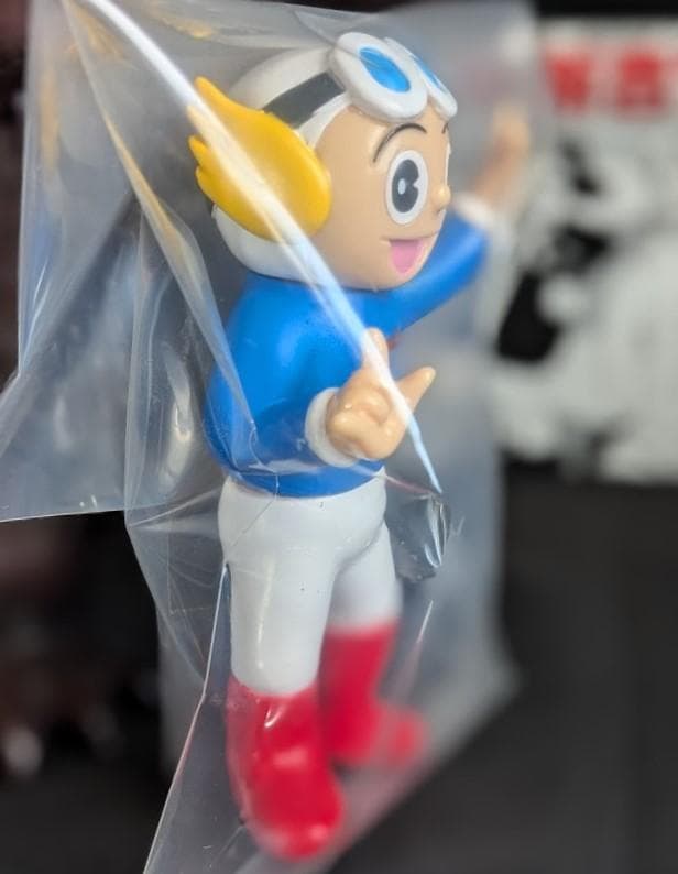 杉浦茂版ゴジラ＆新吉くん（シカルナ工房）ソフビフィギュア２体セット＋書籍