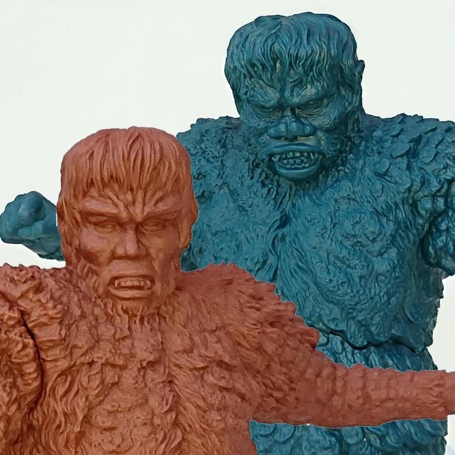 リアルモデルキット サンダ対ガイラ フランケンシュタインの怪獣 ビリケン商会