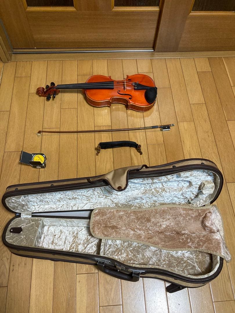 F*L様 SUZUKI 3/4バイオリン一式　ジャンク品