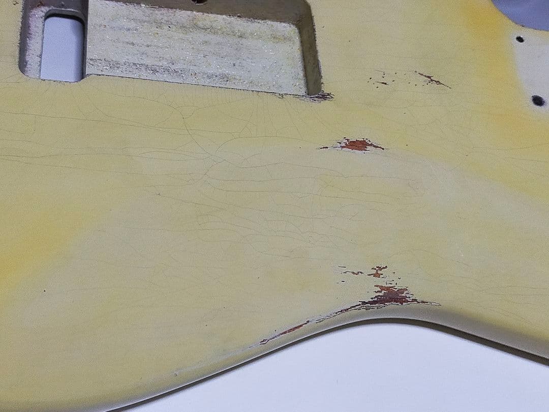 フェンダージャパンネック/マホガニー2Pレリックボディ