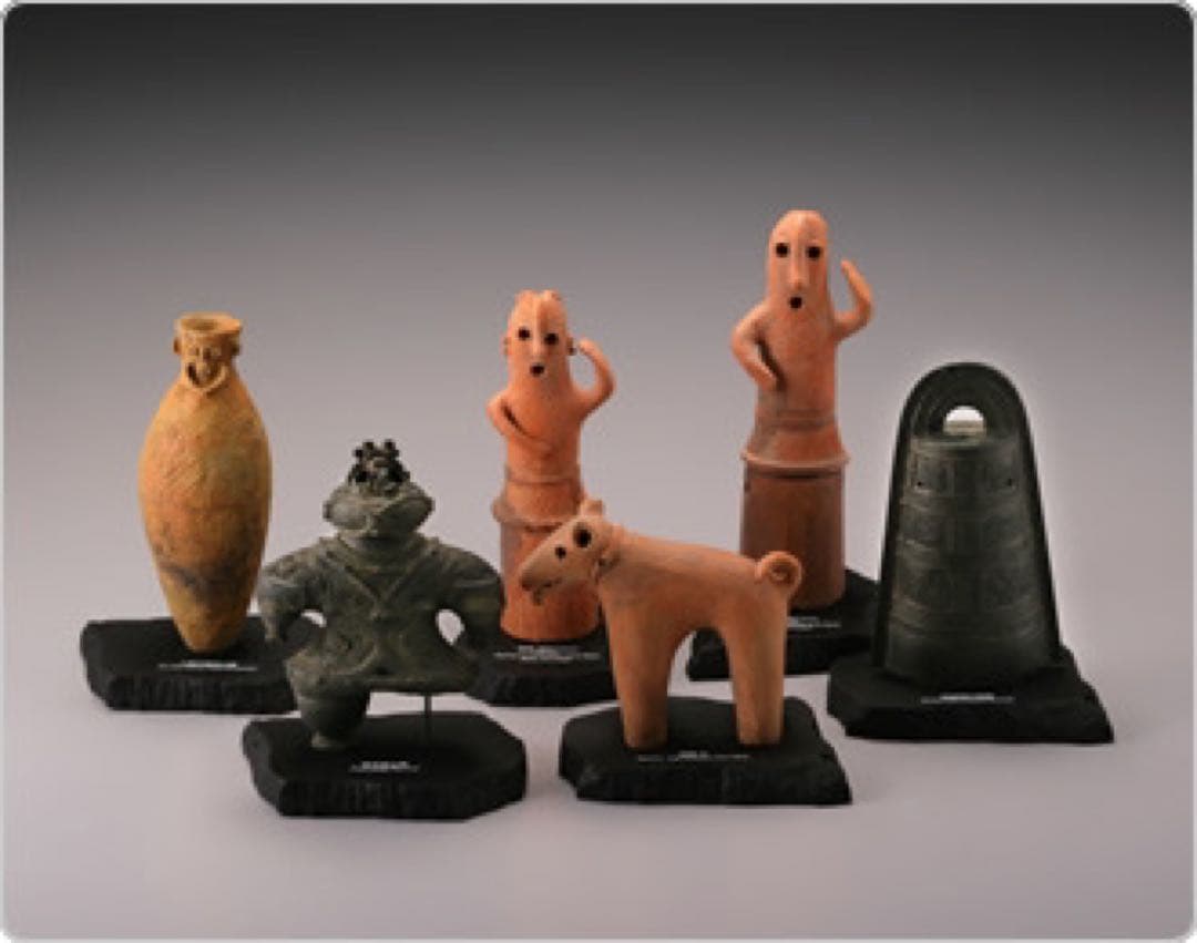 海洋堂　東京国立博物館公式カプセルフィギュア　考古学ミニチュア　第一集　全6種