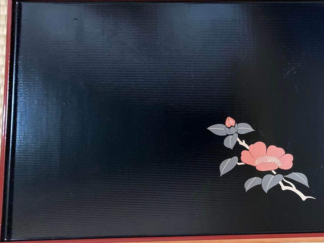 美品⭐︎会席盆5枚組　伊勢丹購入　懐石　漆器