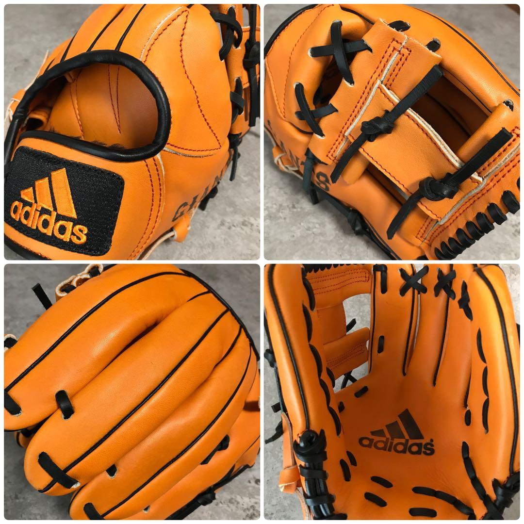 アディダス 一般 大人用 軟式 内野 野球 グローブ グラブ レア GIANTS