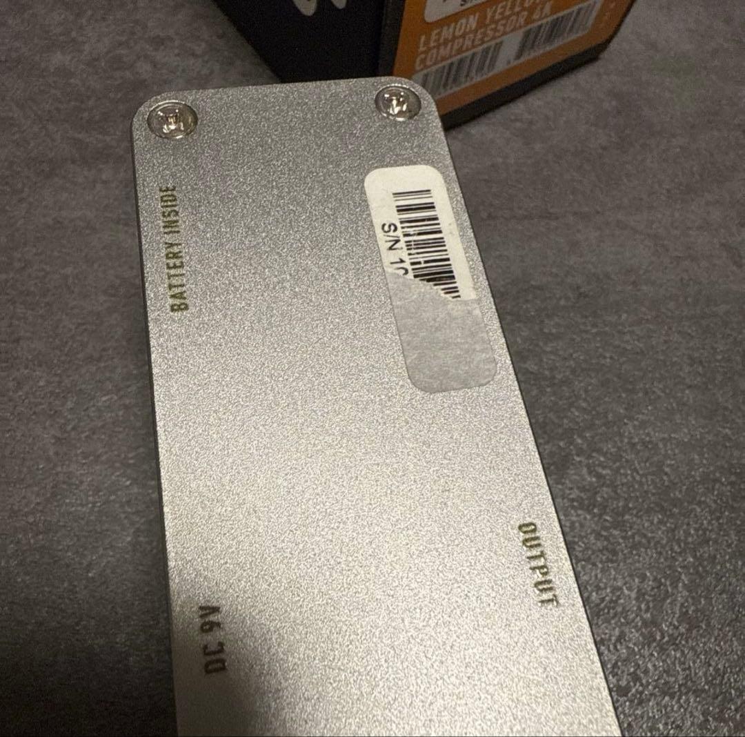 ギター One Control LEMON YELLOW COMPRESSOR 4K