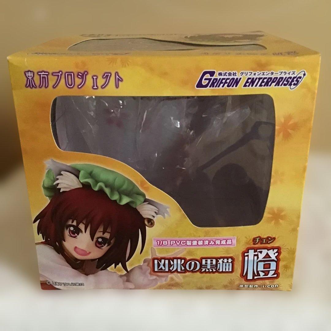 東方project 橙　フィギュアセット　破損あり中古品