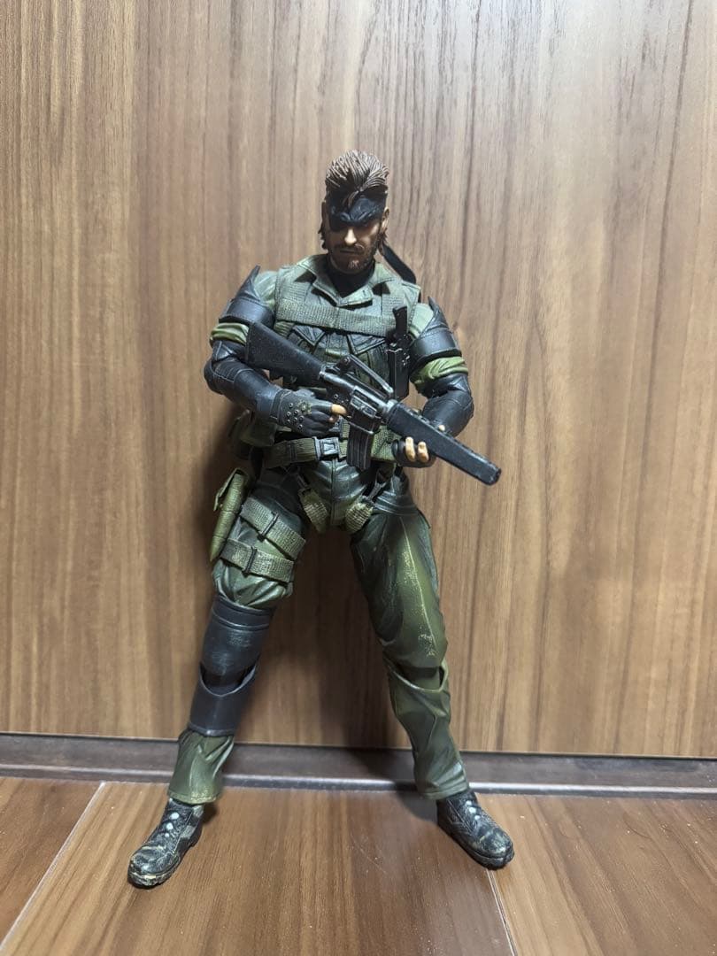 メタルギアソリッド　プレイアーツ改vol.3 スネーク　野戦服ver. 開封品