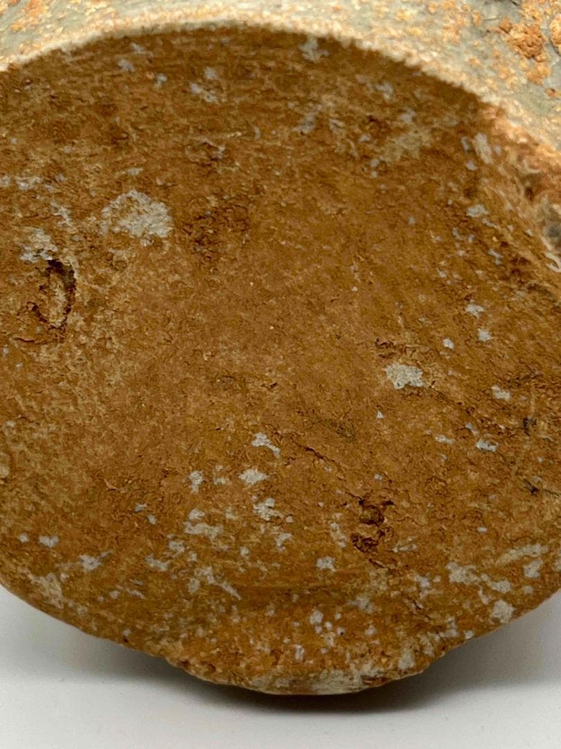 北宋時代 越窯 青磁鼓釘三足香炉 湖田窯琴炉 【旧家蔵出し】希少貴重(F-95)