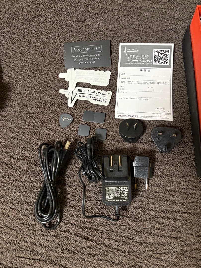 Neural DSP Quad Cortex 付属品完備