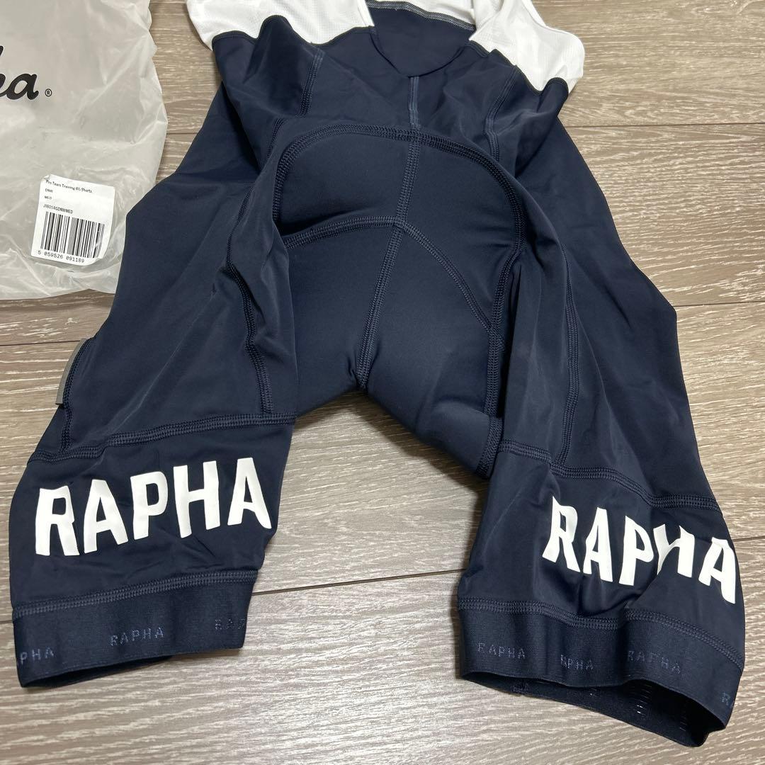 【未使用品に近い中古品】Rapha ビブタイツ M ネイビー