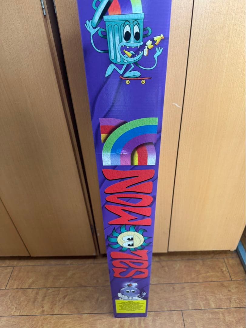 25-26モデル新品　サロモン スノーボードセット キッズ100㎝　即使用かさ