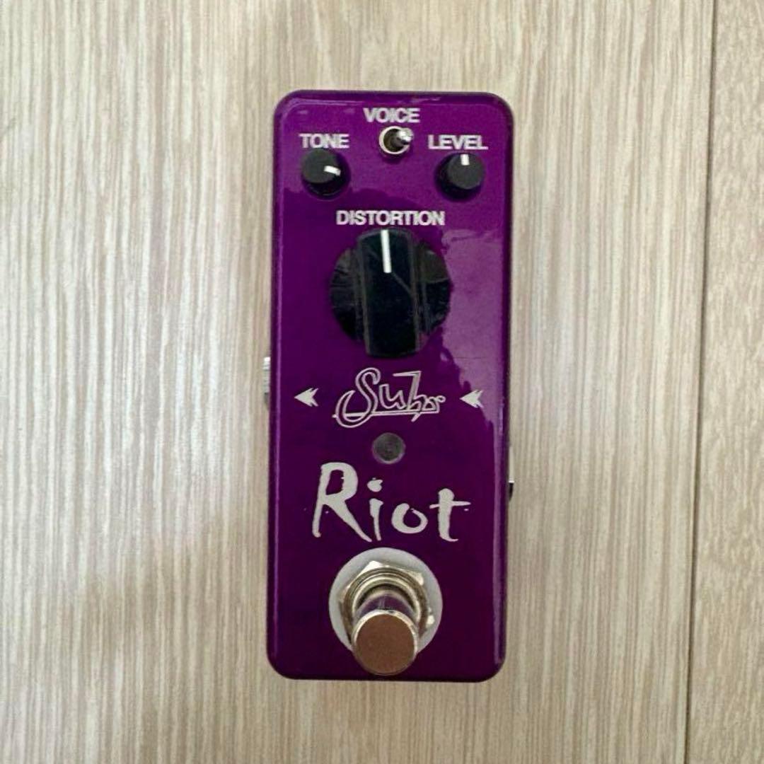 Suhr Riot Mini アンプライク ハイゲイン ディストーション ペダル