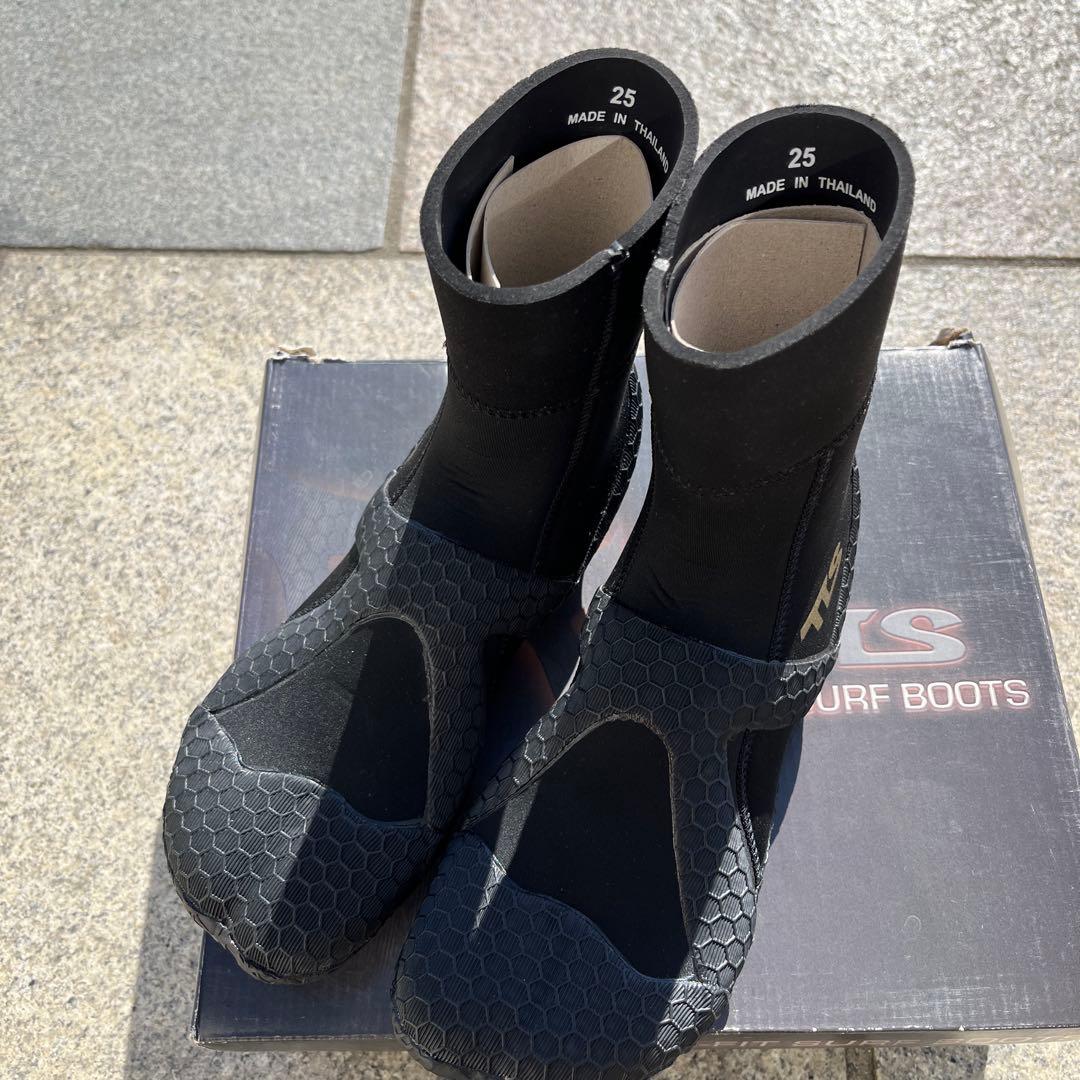 TLS ツールスエックスフィットサーフブーツ 25cm3ミリ定価¥10,680