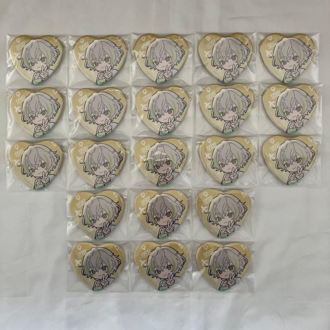 白光糖衣 缶バッジ