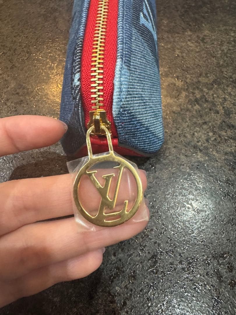 Louis Vuitton デニム ペンケース　財布　ポーチ