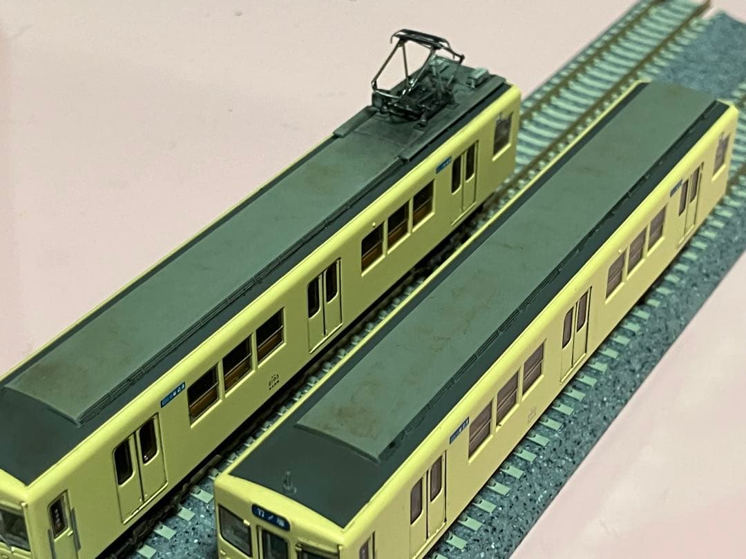 鉄コレ　東武2000系　ライト点灯　コアレスモーター