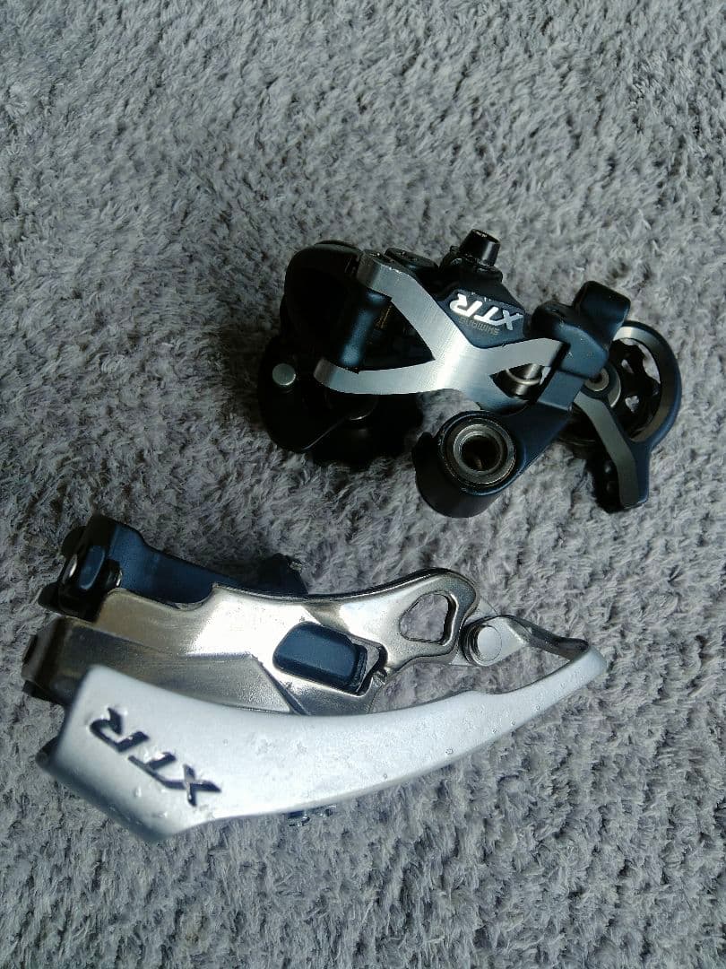 Shimano XTR 前後ディレイラーセット RD-M971
