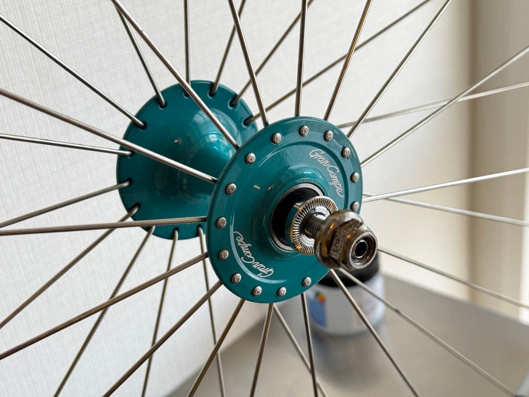 ピストホイール MAVIC A319 × GranCompe トラックハブ