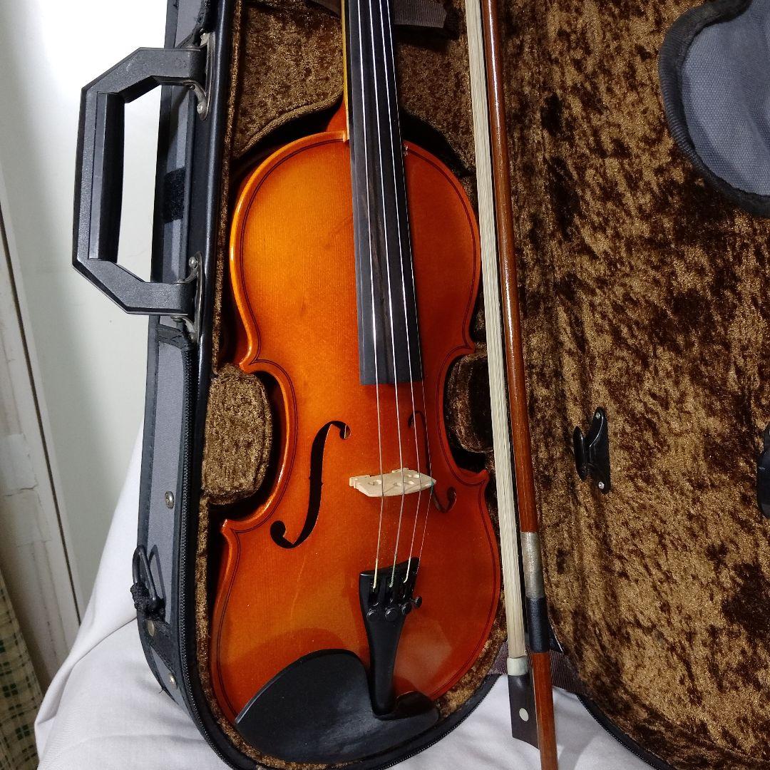 ♥️初心者向♥️シムロ高級バイオリン3/4モデル502弓ケ―ス松脂及び調弦笛付