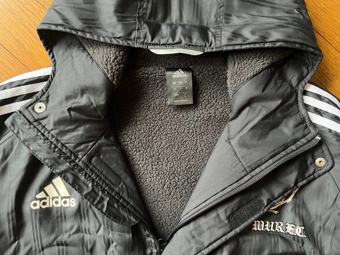 adidas アディダス 早稲田大学ラグビー蹴球部 WURFC ベンチコート