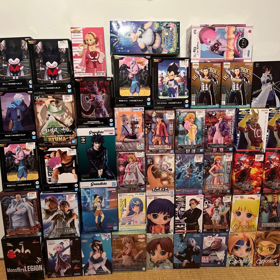 お得！プライズフィギュアまとめ売り46体セット　新品未開封品