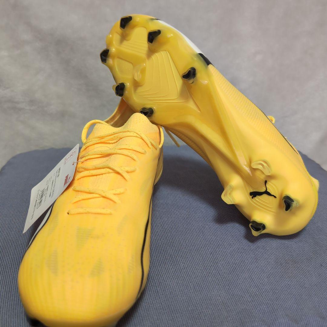 プーマ　ウルトラアルティメット　FG/AG 25cm イエロー