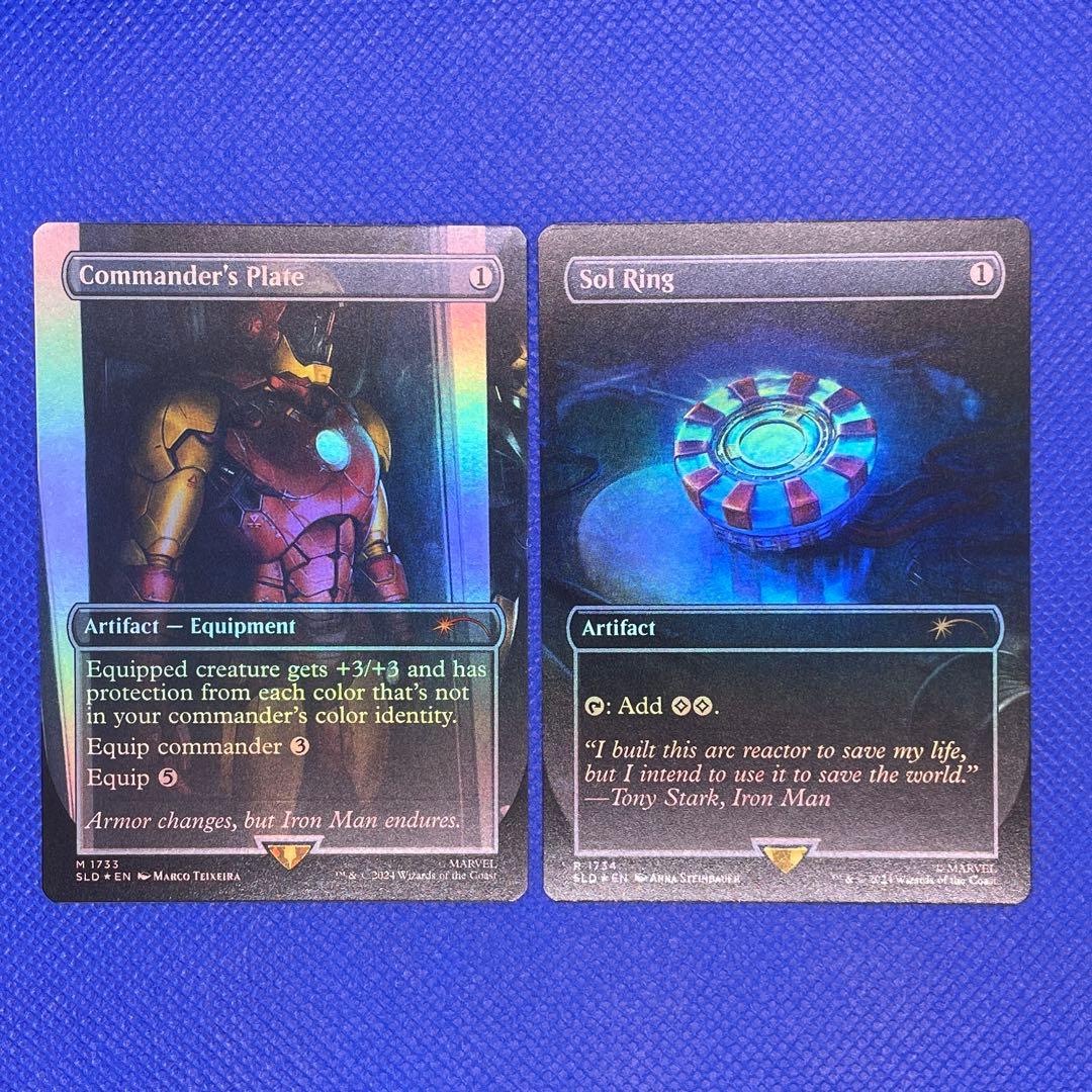 Secret Lair マーベル　アイアンマン　【カードのみ】Foil