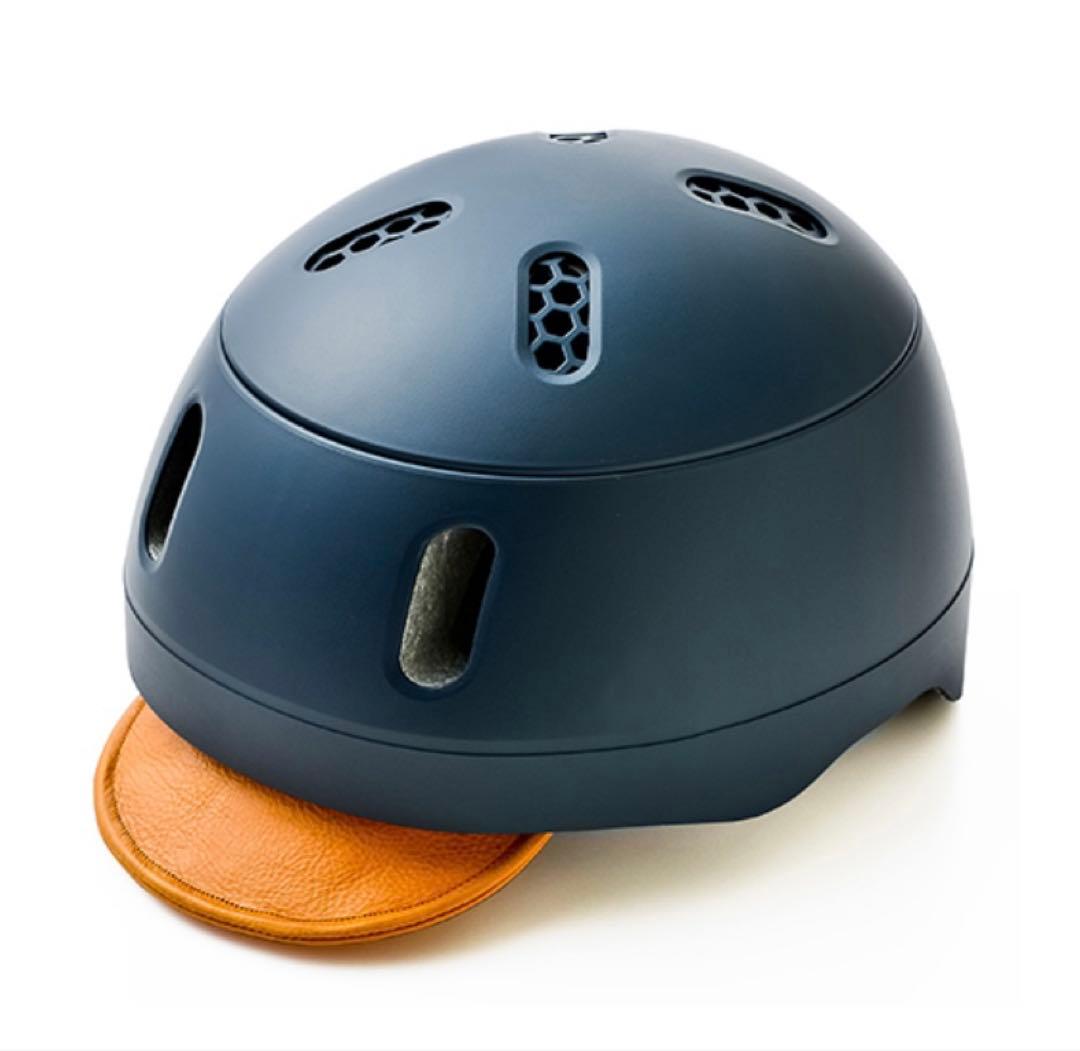 kumoa クモア 自転車 ヘルメット KS004 日本製 大人用 レザー風