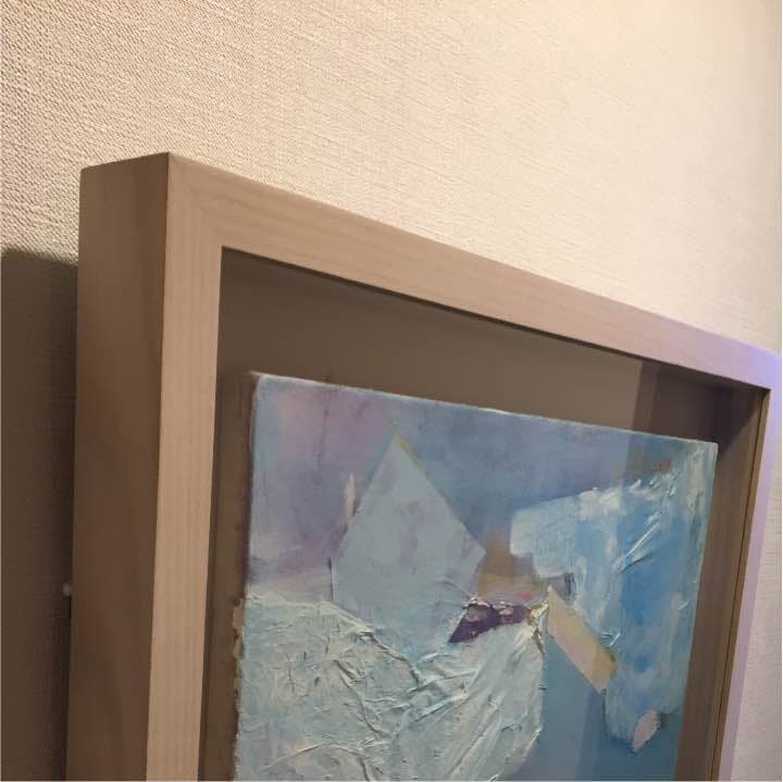 絵画 ガラス額付き