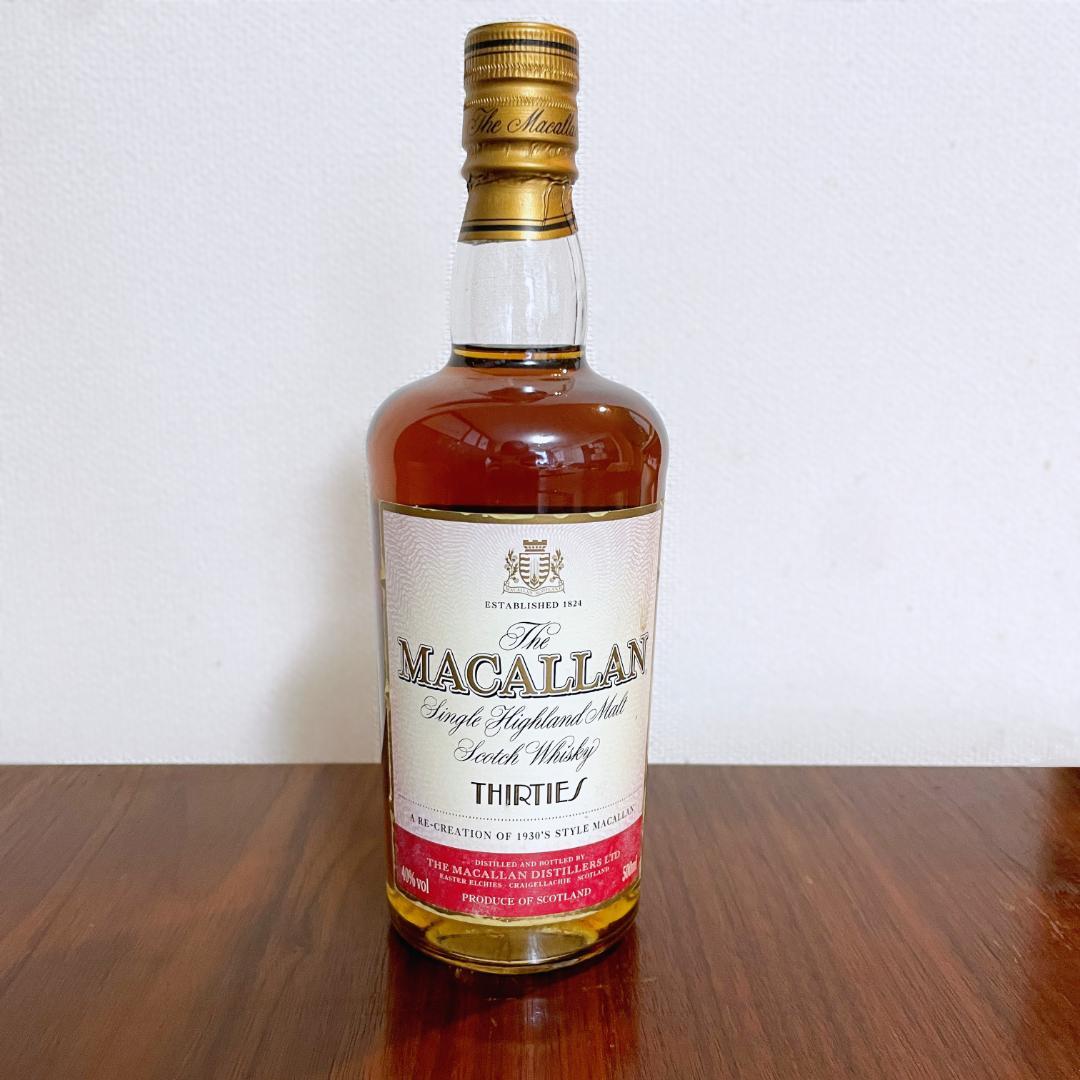 稀少 マッカラン サーティーズ 古酒 未開栓 ウイスキー 500ml 40度
