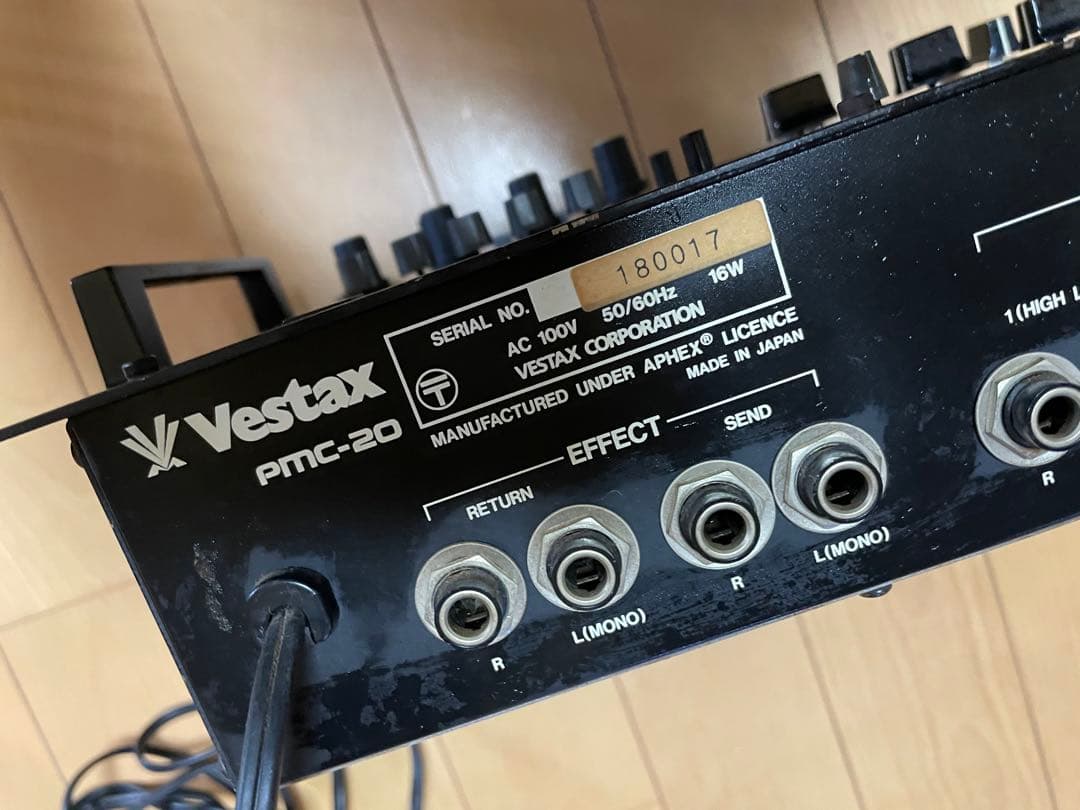 Vestax PMC-20 DJミキサー