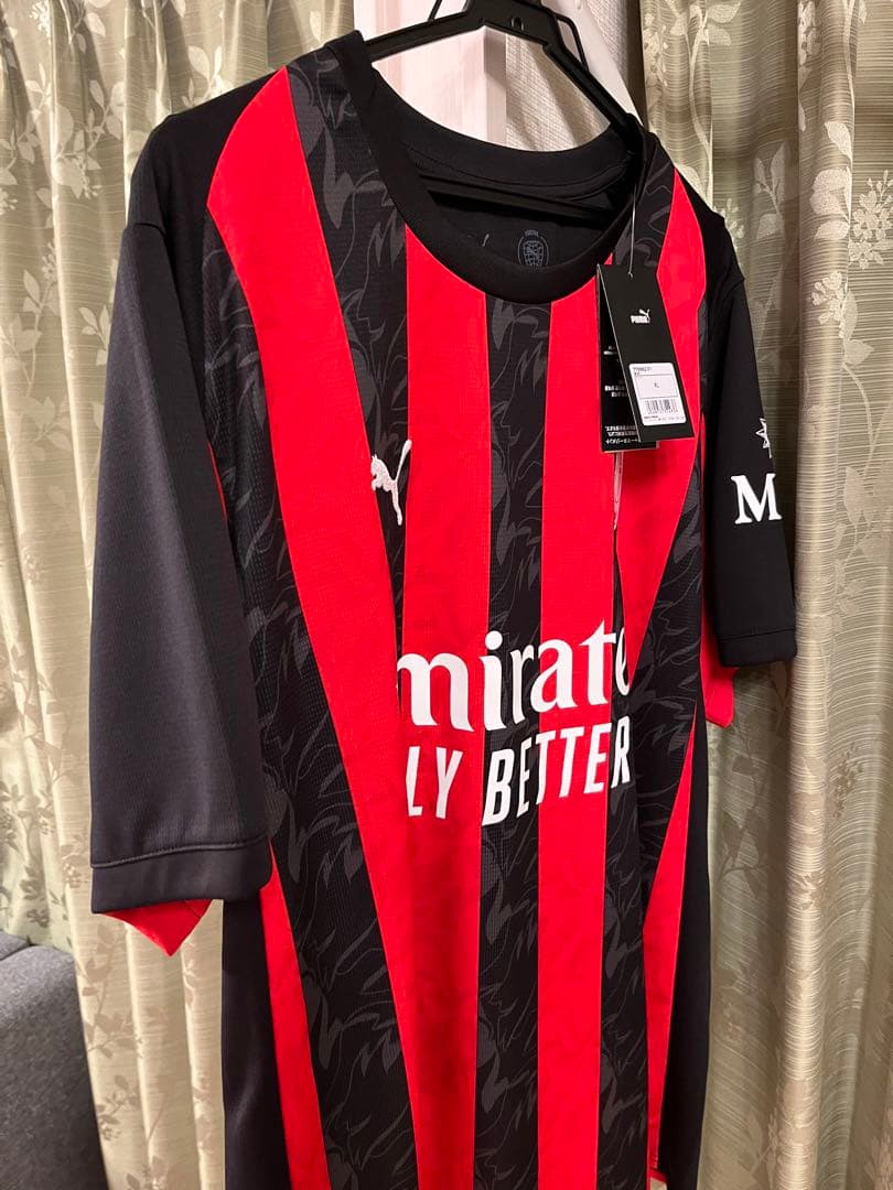 【新品未使用】25-26 ACミラン レプリカユニフォーム XL