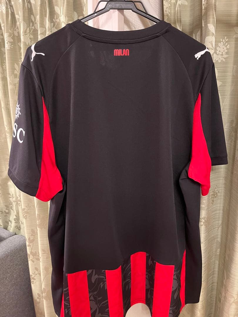 【新品未使用】25-26 ACミラン レプリカユニフォーム XL