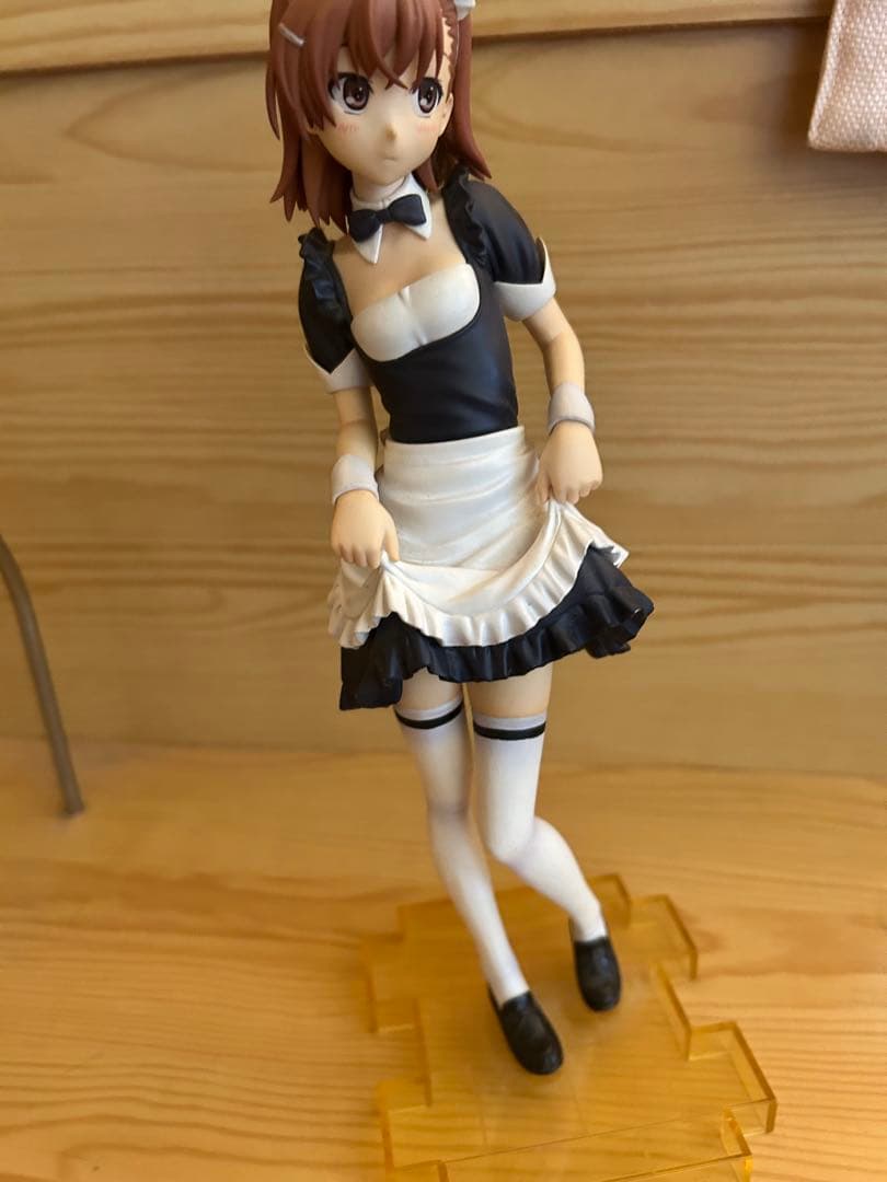 御坂美琴　メイド　フィギュア