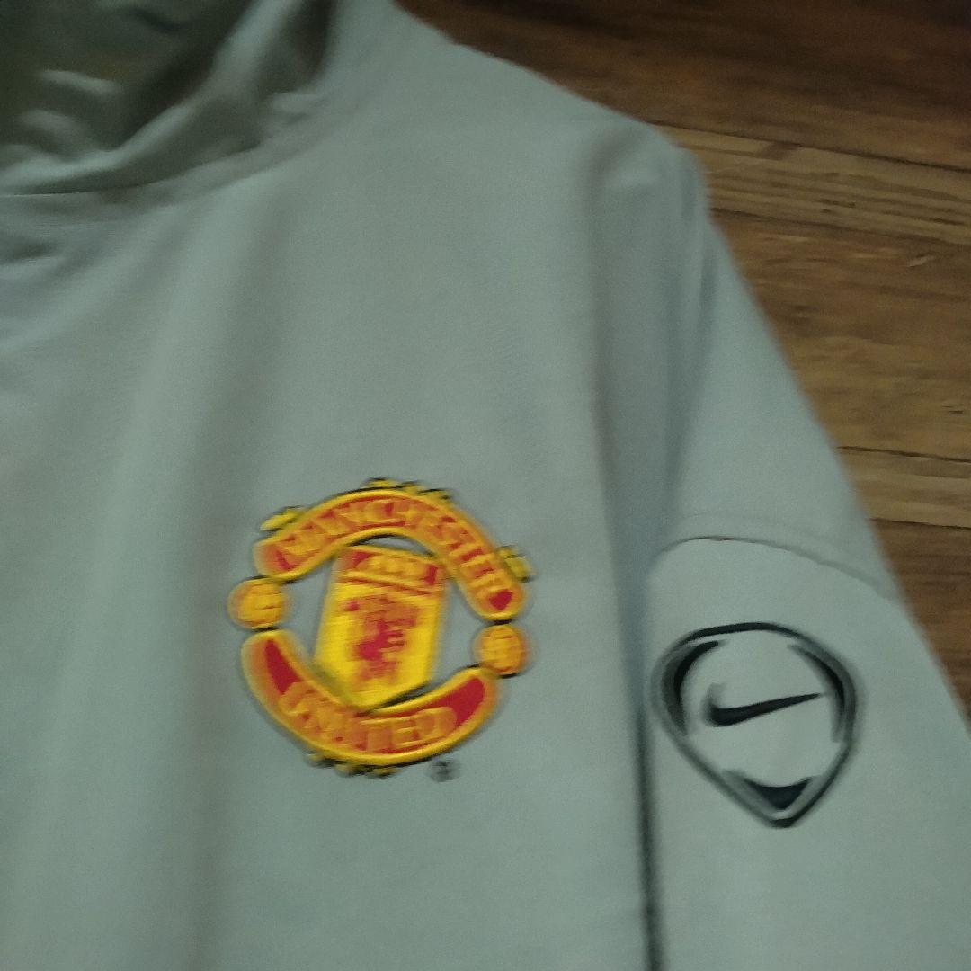 NIKE　00s マンチェスターユナイテッド エムブレム　ナイロンジャケット