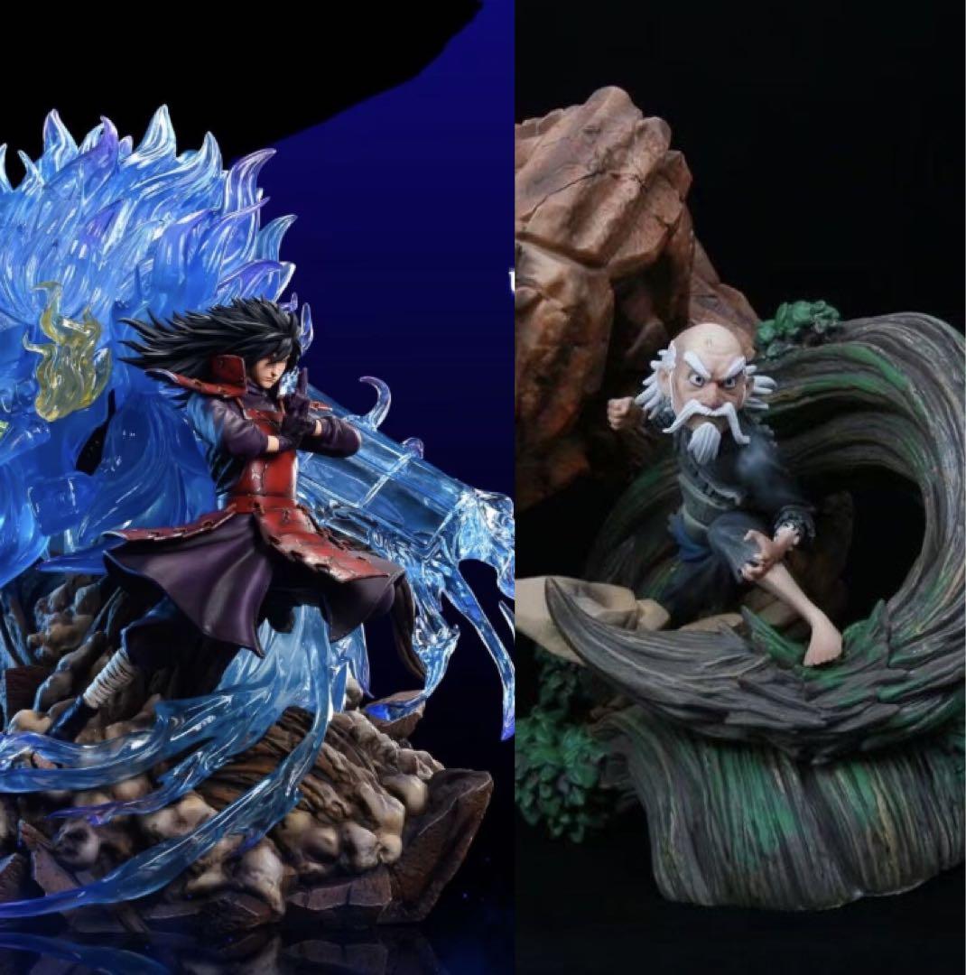 NARUTO うちはマダラ＆オオノキ ガレージキット