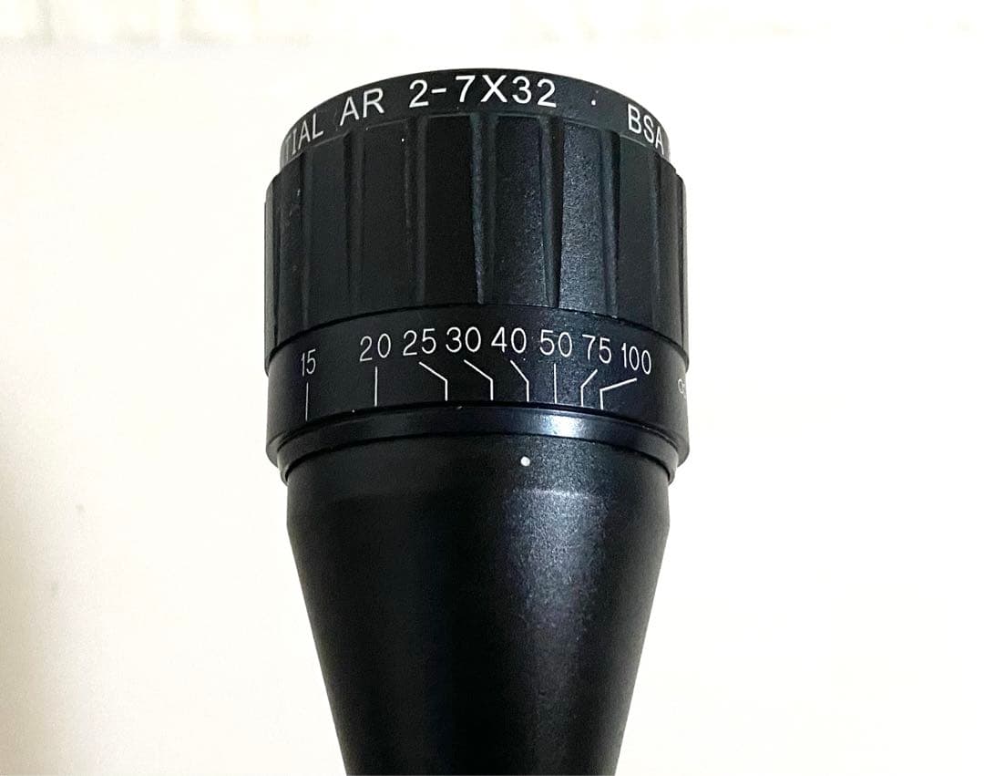 実物 BSA Essential AR 2-7×32 ライフルスコープ