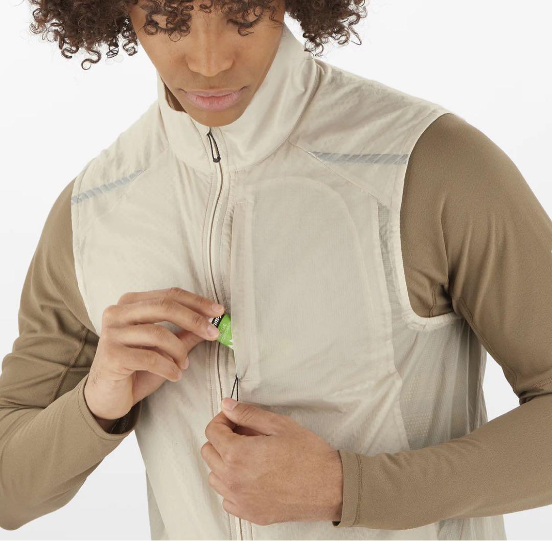 Salomon Sense Flow ウインドベスト Men's Mサイズ