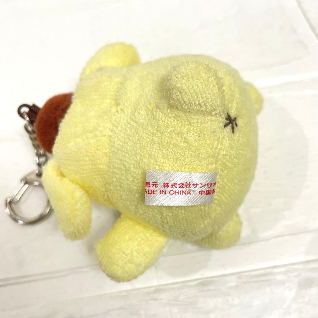 ♡激レア♡初期 サンリオ ポムポムプリン ぬいぐるみ マスコット チェーン付き